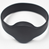RFID браслет доступа MIFARE 1K силиконовый (черный) диаметр 65 мм